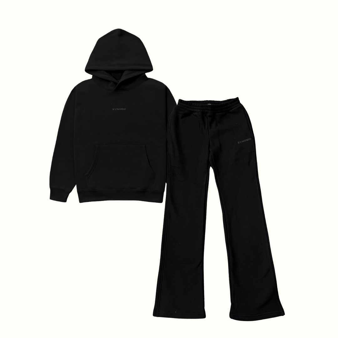 Midnight Black Hoodie - Unisex