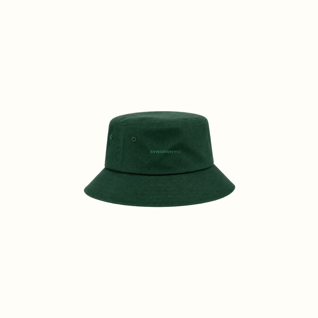 forest green emerald green bucket hat
