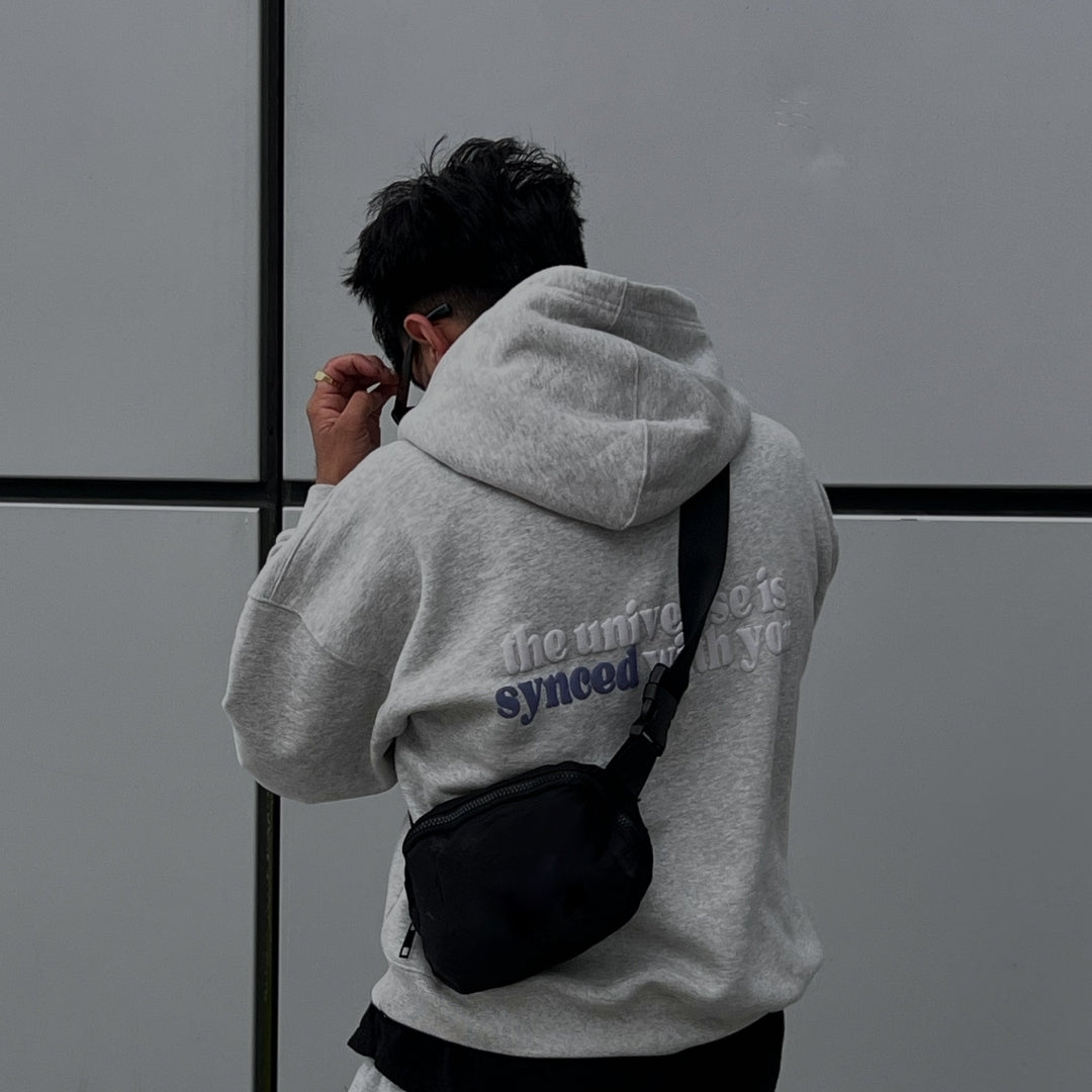 Synced with you CLOUD GREY Hoodie