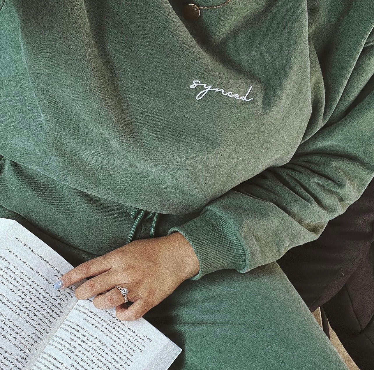 Pilot Crew - Heavyweight Green crewnecks