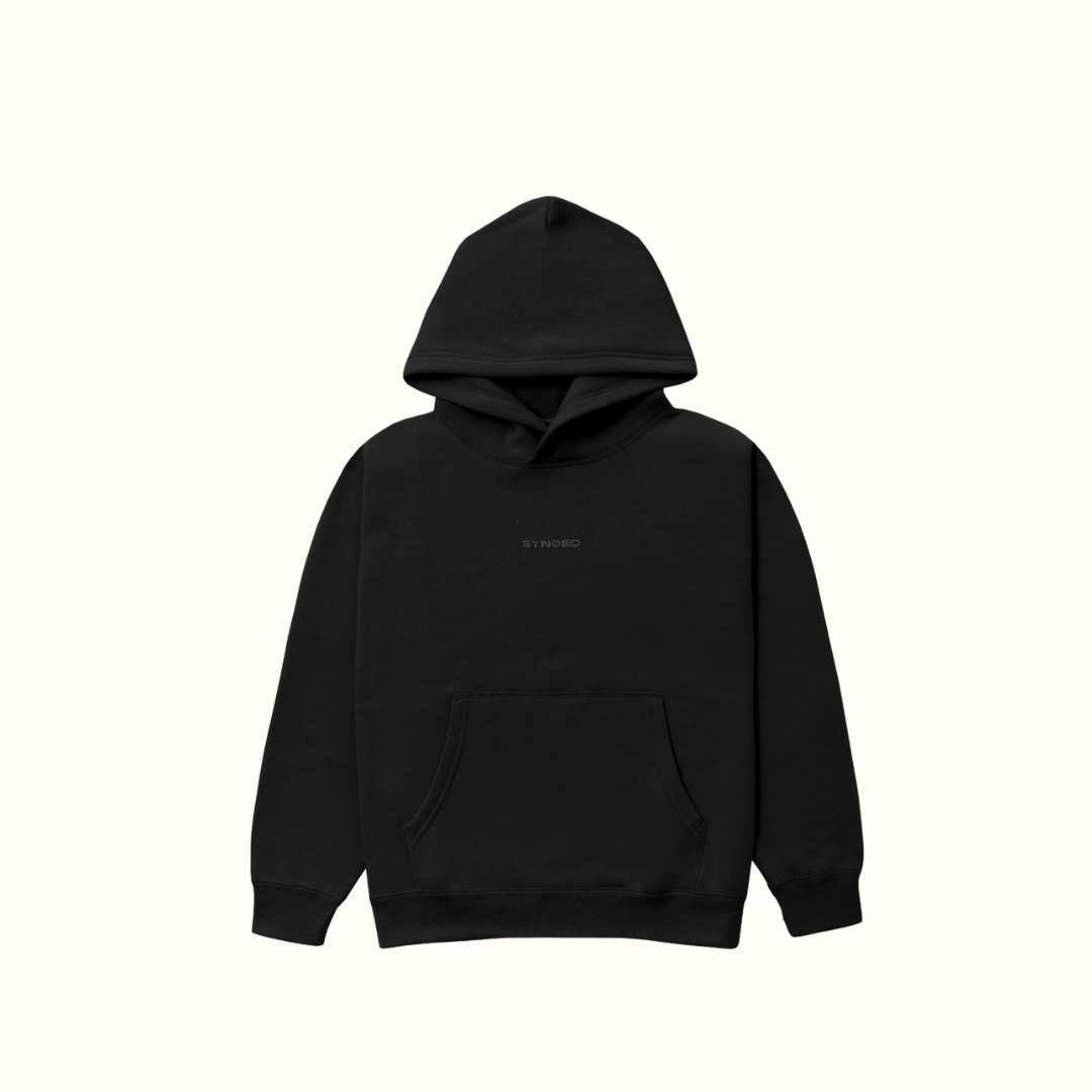Midnight Black Hoodie - Unisex