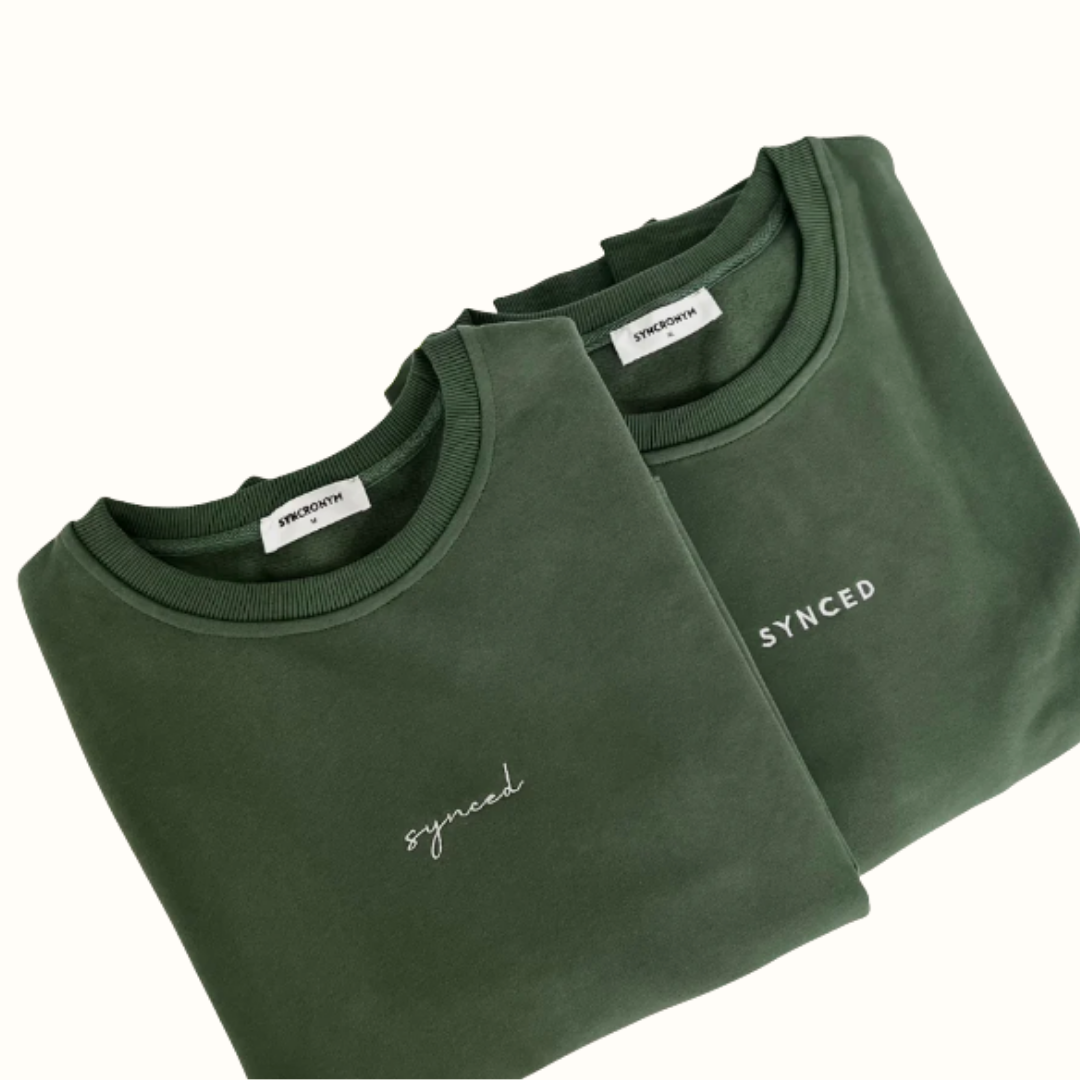 Pilot Crew - Heavyweight Green crewnecks